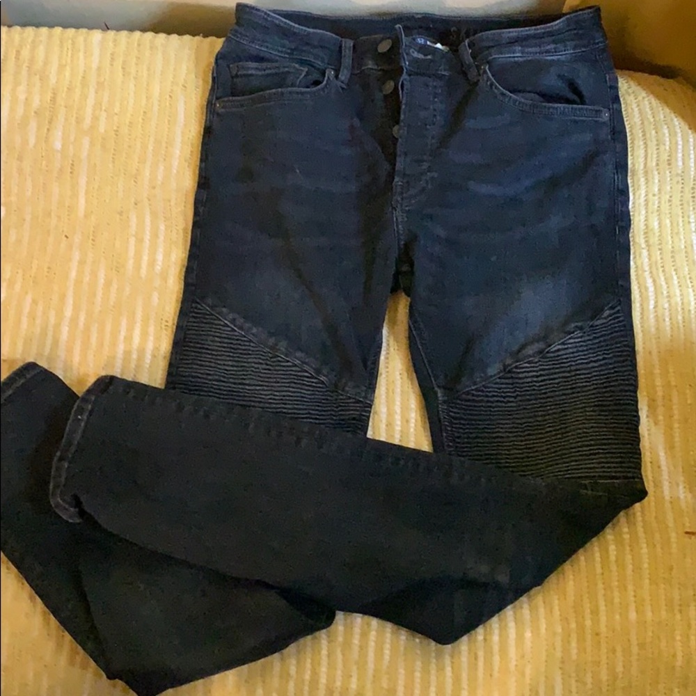 H&M Navy Blue Skinny Denim Jeans
